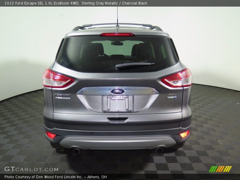 Sterling Gray Metallic / Charcoal Black 2013 Ford Escape SEL 1.6L EcoBoost 4WD