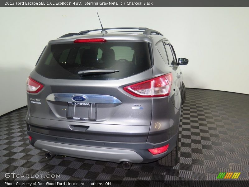 Sterling Gray Metallic / Charcoal Black 2013 Ford Escape SEL 1.6L EcoBoost 4WD