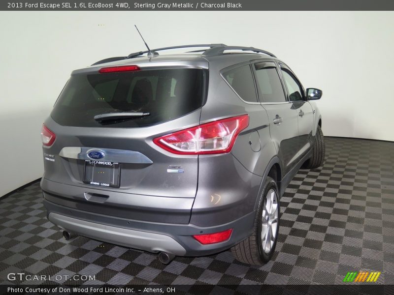 Sterling Gray Metallic / Charcoal Black 2013 Ford Escape SEL 1.6L EcoBoost 4WD