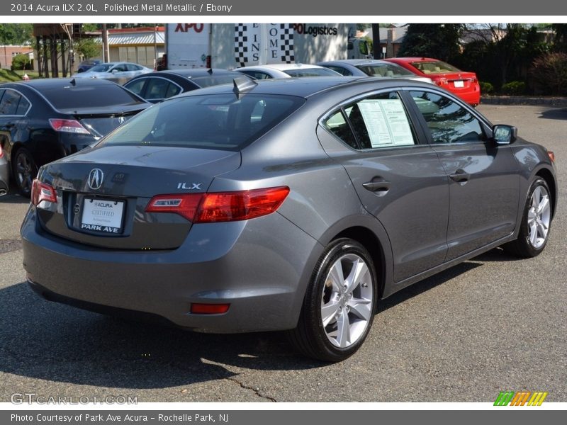 Polished Metal Metallic / Ebony 2014 Acura ILX 2.0L