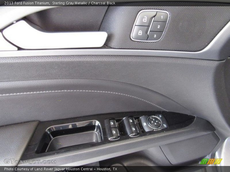 Sterling Gray Metallic / Charcoal Black 2013 Ford Fusion Titanium
