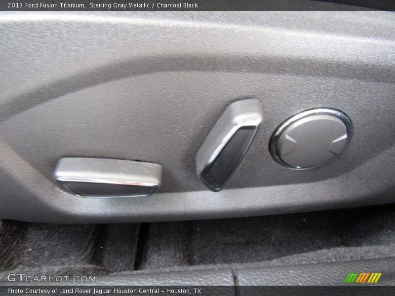 Sterling Gray Metallic / Charcoal Black 2013 Ford Fusion Titanium