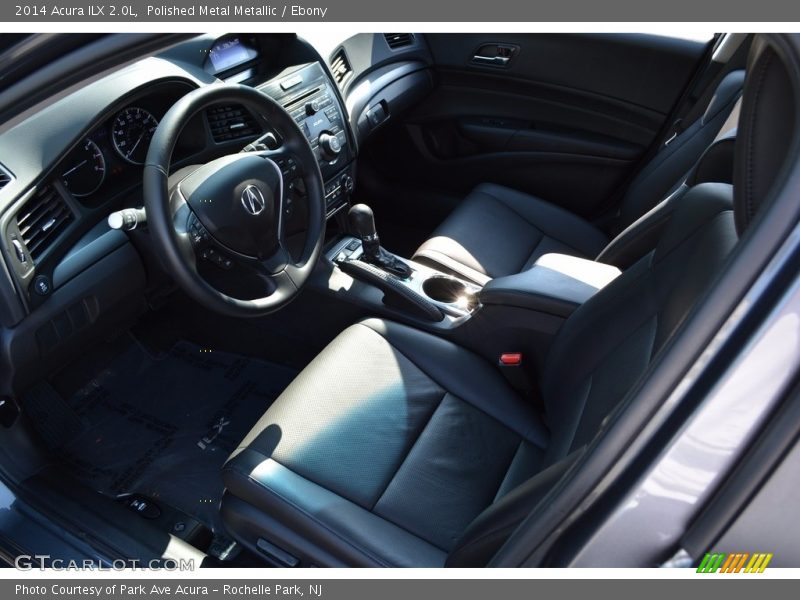 Polished Metal Metallic / Ebony 2014 Acura ILX 2.0L