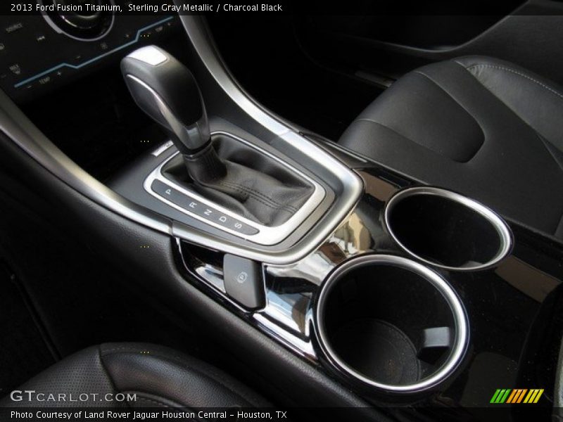 Sterling Gray Metallic / Charcoal Black 2013 Ford Fusion Titanium