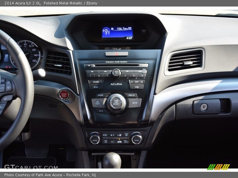 Polished Metal Metallic / Ebony 2014 Acura ILX 2.0L
