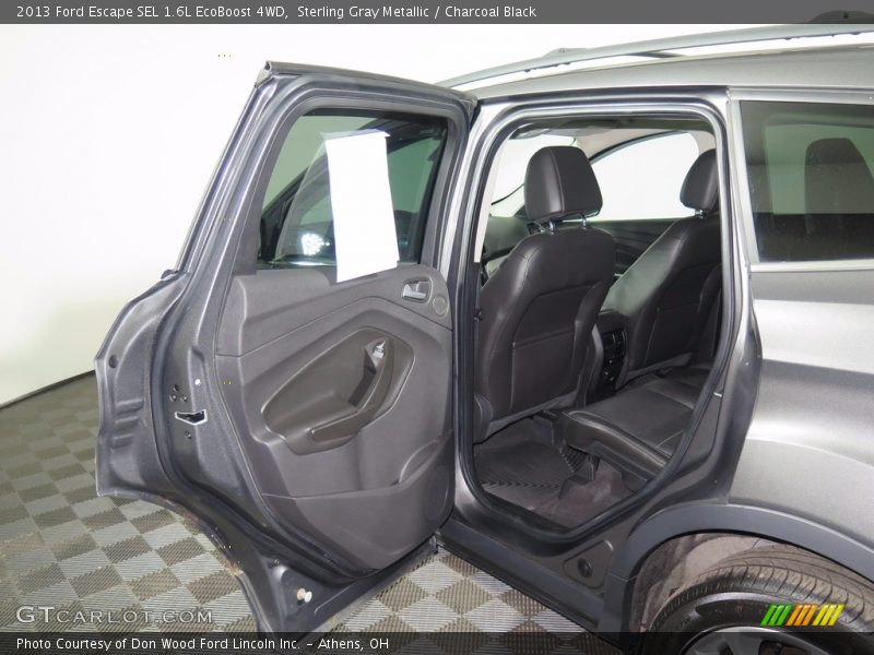 Sterling Gray Metallic / Charcoal Black 2013 Ford Escape SEL 1.6L EcoBoost 4WD