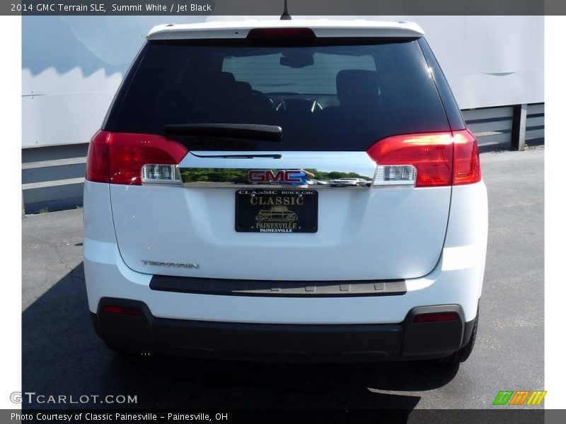 Summit White / Jet Black 2014 GMC Terrain SLE