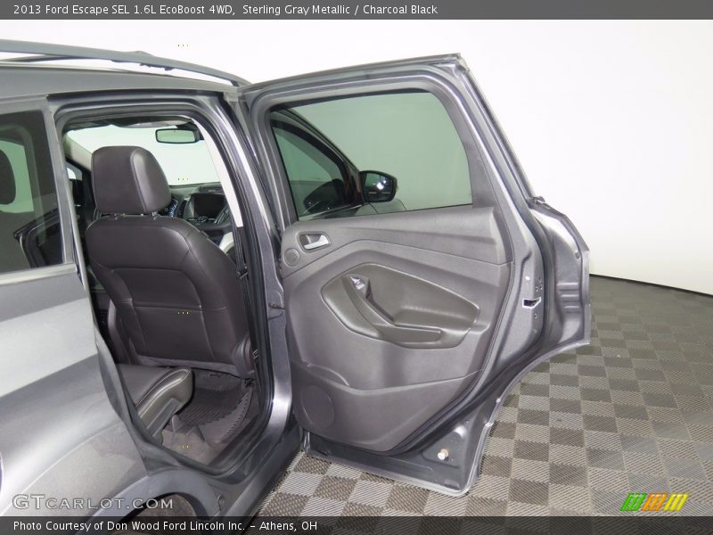 Sterling Gray Metallic / Charcoal Black 2013 Ford Escape SEL 1.6L EcoBoost 4WD
