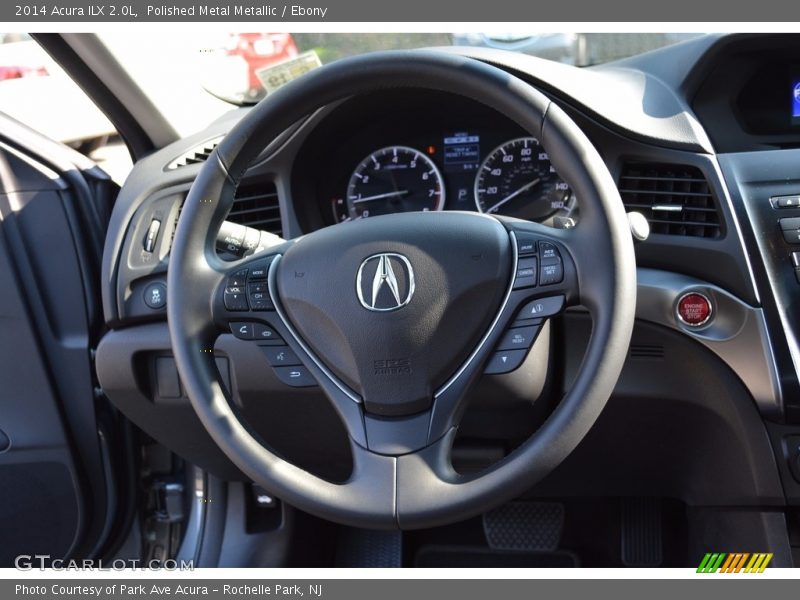 Polished Metal Metallic / Ebony 2014 Acura ILX 2.0L