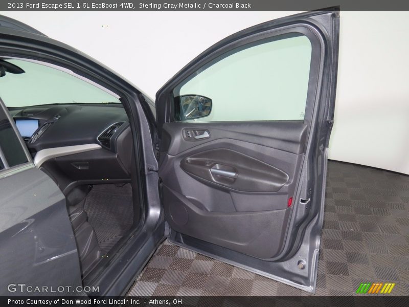 Sterling Gray Metallic / Charcoal Black 2013 Ford Escape SEL 1.6L EcoBoost 4WD