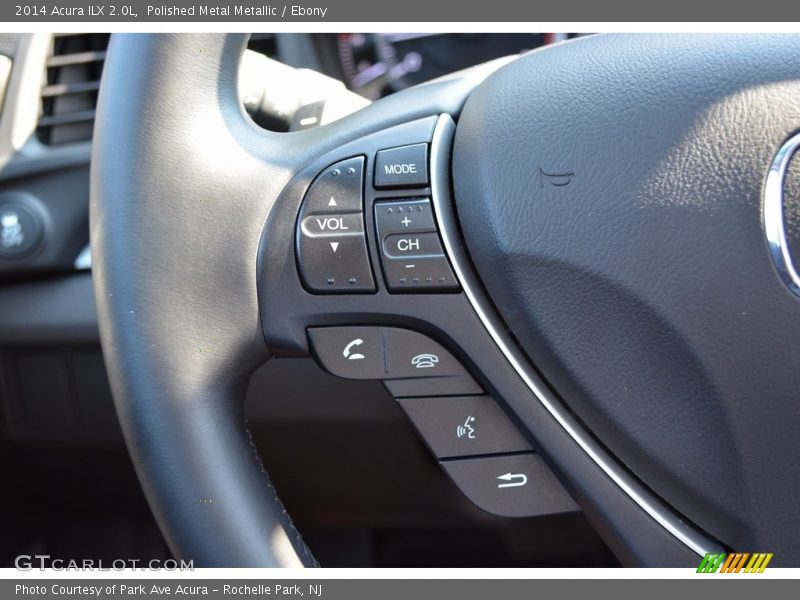 Polished Metal Metallic / Ebony 2014 Acura ILX 2.0L