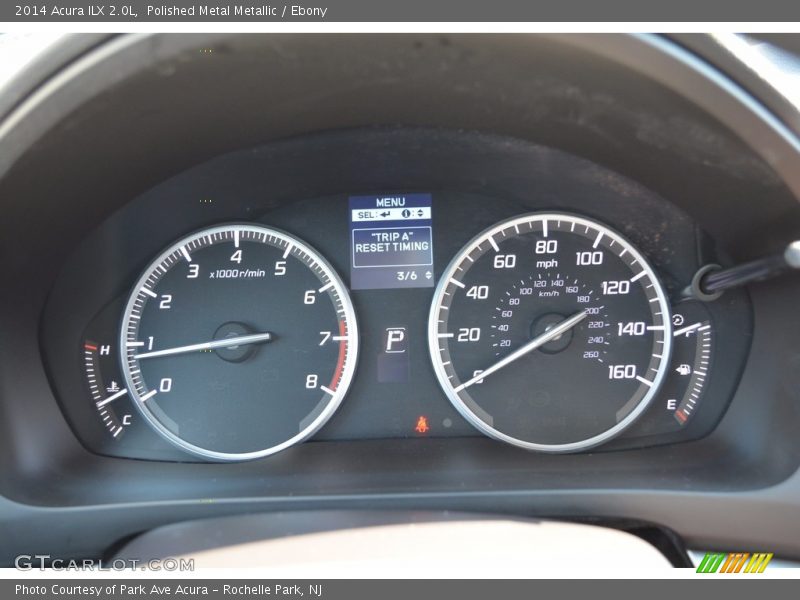 Polished Metal Metallic / Ebony 2014 Acura ILX 2.0L