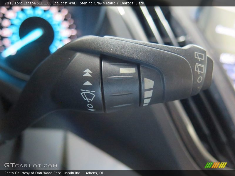 Sterling Gray Metallic / Charcoal Black 2013 Ford Escape SEL 1.6L EcoBoost 4WD