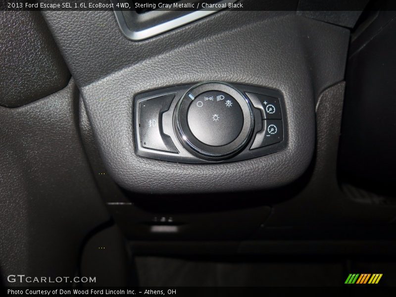 Sterling Gray Metallic / Charcoal Black 2013 Ford Escape SEL 1.6L EcoBoost 4WD