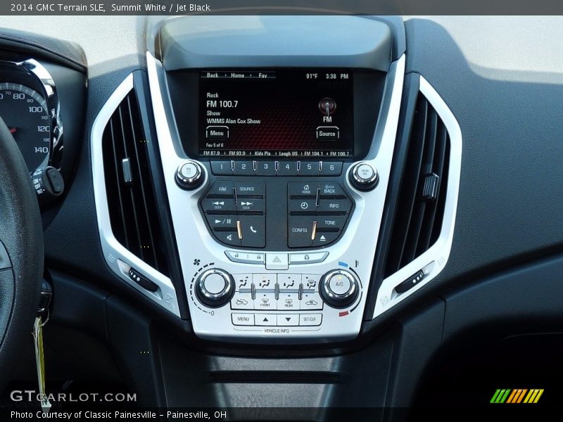 Summit White / Jet Black 2014 GMC Terrain SLE