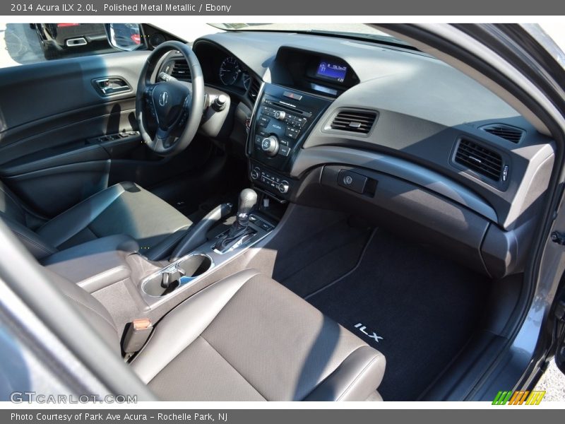 Polished Metal Metallic / Ebony 2014 Acura ILX 2.0L