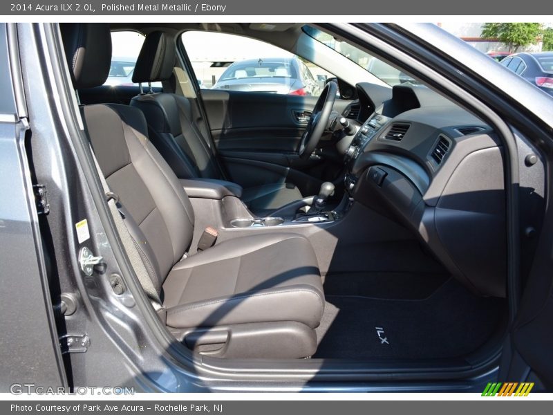 Polished Metal Metallic / Ebony 2014 Acura ILX 2.0L