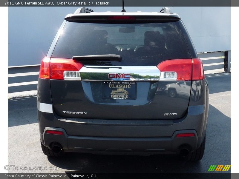 Cyber Gray Metallic / Jet Black 2011 GMC Terrain SLE AWD