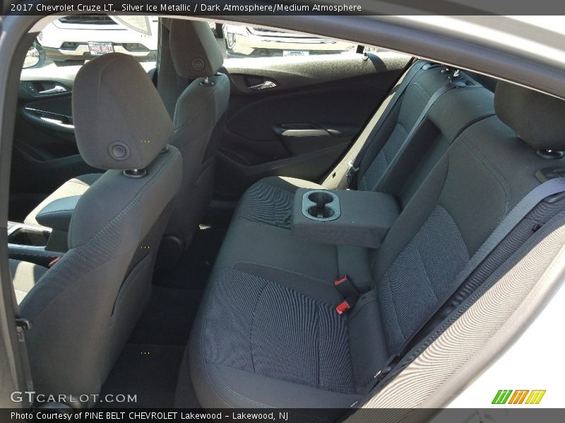 Silver Ice Metallic / Dark Atmosphere/Medium Atmosphere 2017 Chevrolet Cruze LT
