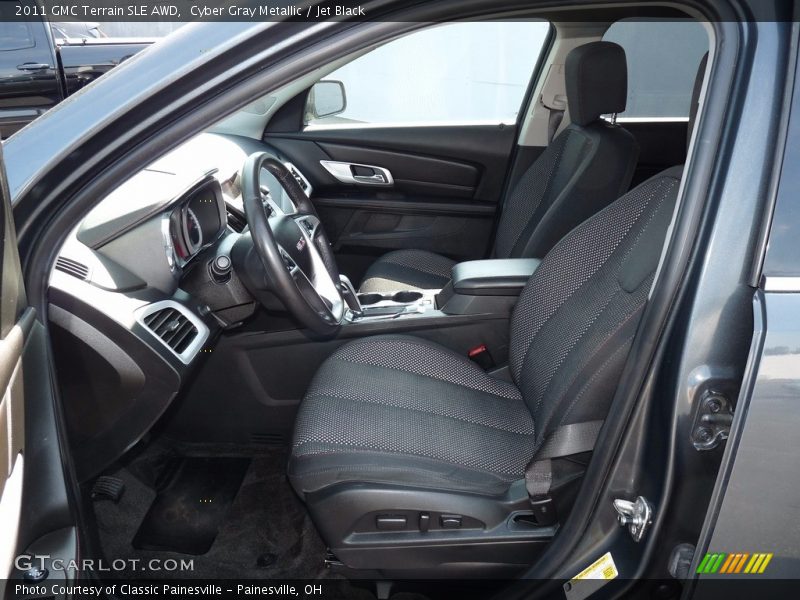 Cyber Gray Metallic / Jet Black 2011 GMC Terrain SLE AWD