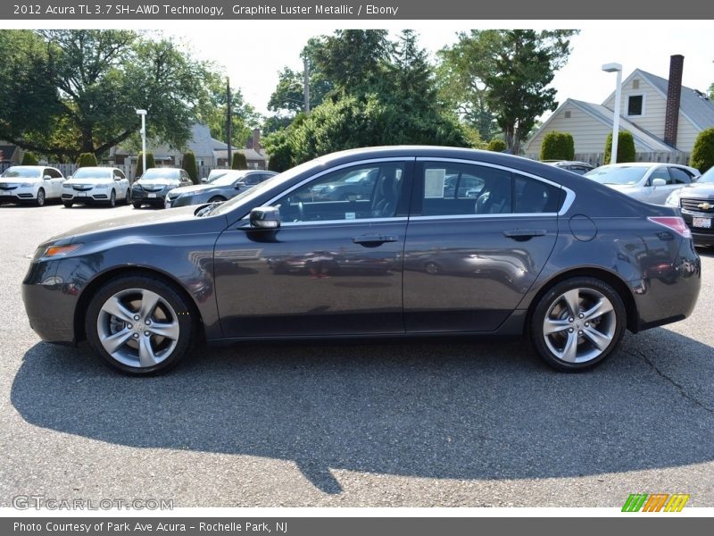 Graphite Luster Metallic / Ebony 2012 Acura TL 3.7 SH-AWD Technology