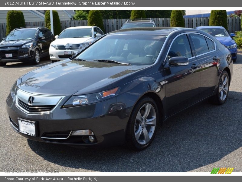 Graphite Luster Metallic / Ebony 2012 Acura TL 3.7 SH-AWD Technology