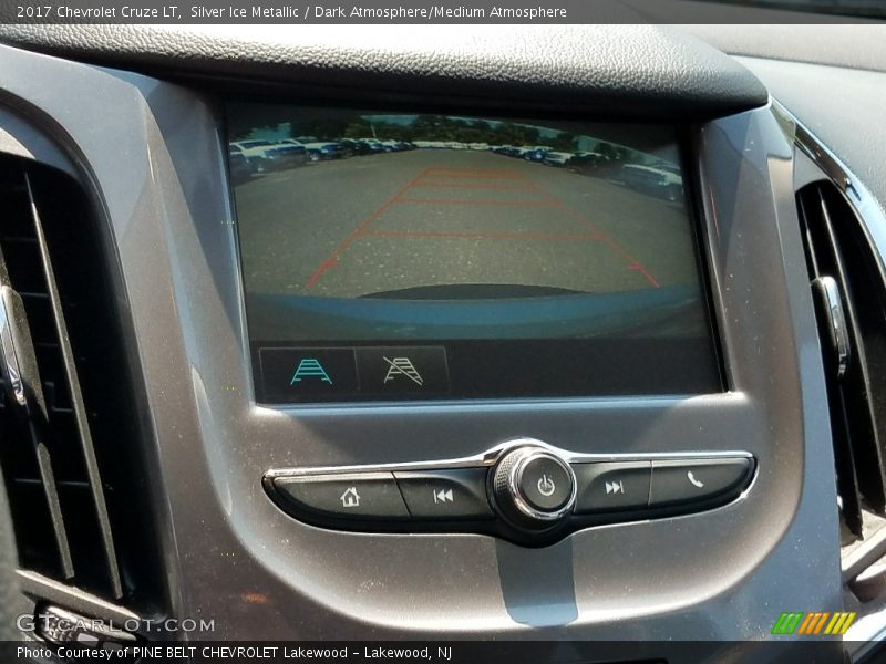 Silver Ice Metallic / Dark Atmosphere/Medium Atmosphere 2017 Chevrolet Cruze LT