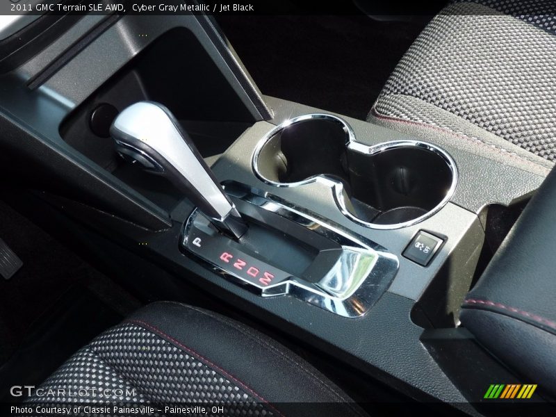 Cyber Gray Metallic / Jet Black 2011 GMC Terrain SLE AWD