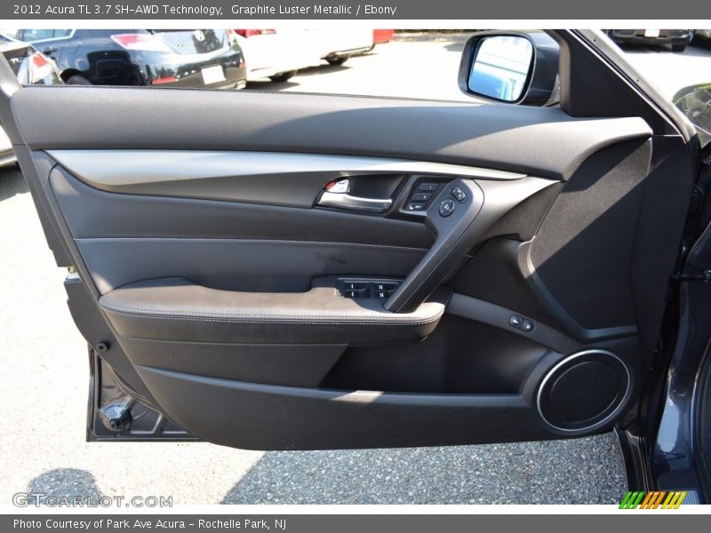 Graphite Luster Metallic / Ebony 2012 Acura TL 3.7 SH-AWD Technology