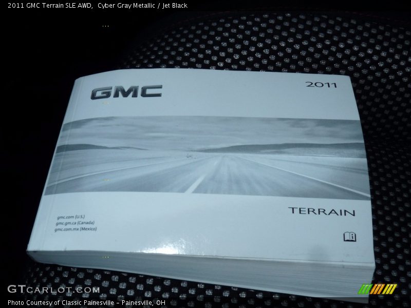 Cyber Gray Metallic / Jet Black 2011 GMC Terrain SLE AWD