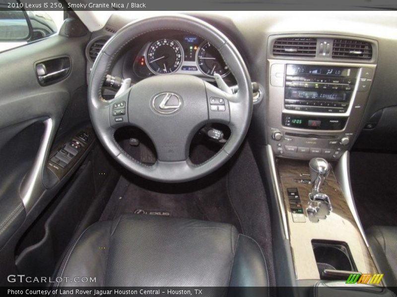 Smoky Granite Mica / Black 2010 Lexus IS 250