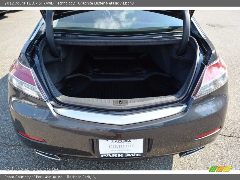 Graphite Luster Metallic / Ebony 2012 Acura TL 3.7 SH-AWD Technology