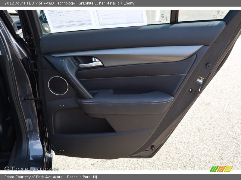 Graphite Luster Metallic / Ebony 2012 Acura TL 3.7 SH-AWD Technology