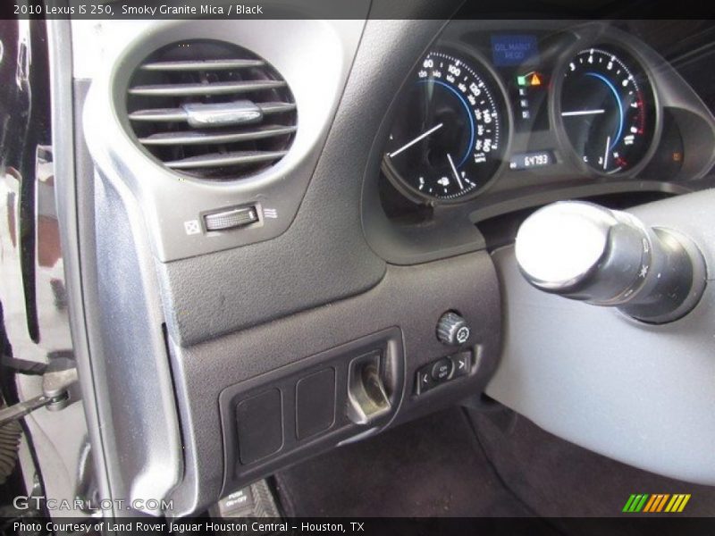 Smoky Granite Mica / Black 2010 Lexus IS 250