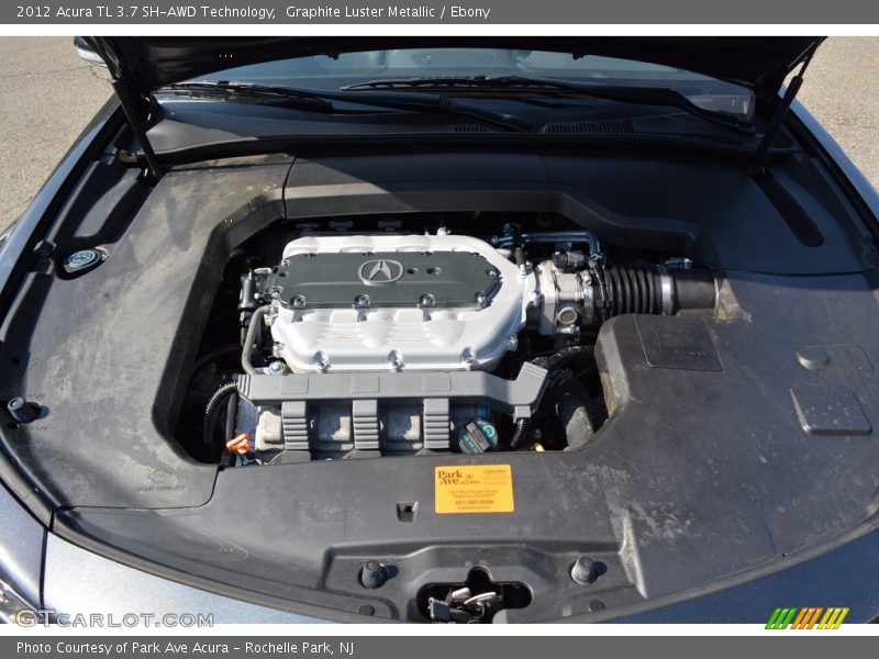 Graphite Luster Metallic / Ebony 2012 Acura TL 3.7 SH-AWD Technology
