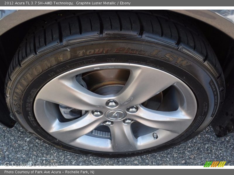 Graphite Luster Metallic / Ebony 2012 Acura TL 3.7 SH-AWD Technology