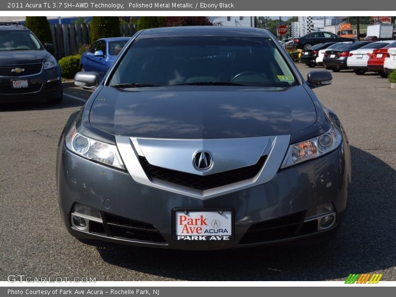 Polished Metal Metallic / Ebony Black 2011 Acura TL 3.7 SH-AWD Technology
