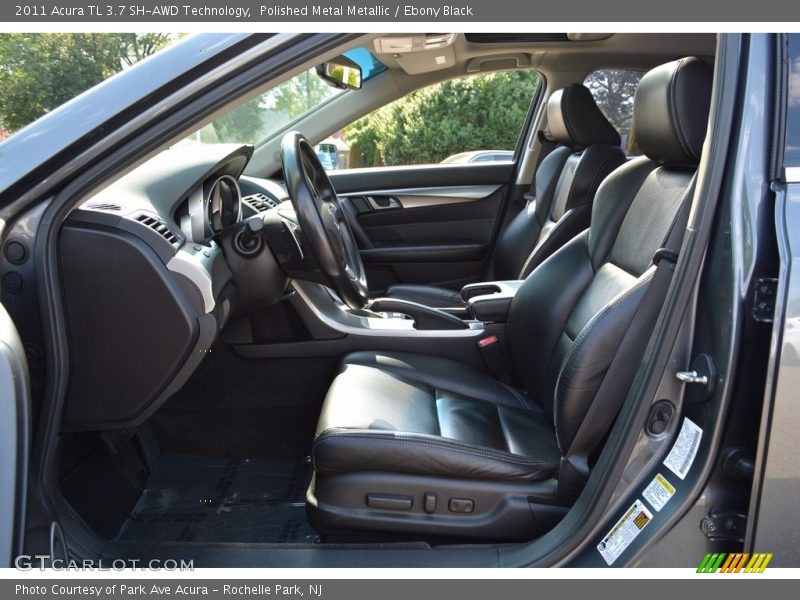 Polished Metal Metallic / Ebony Black 2011 Acura TL 3.7 SH-AWD Technology