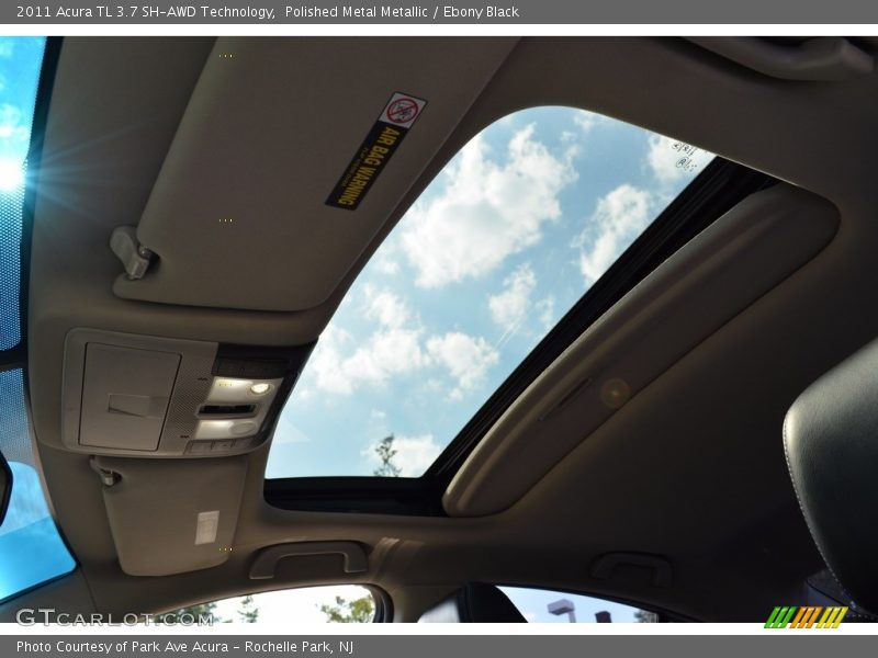 Polished Metal Metallic / Ebony Black 2011 Acura TL 3.7 SH-AWD Technology