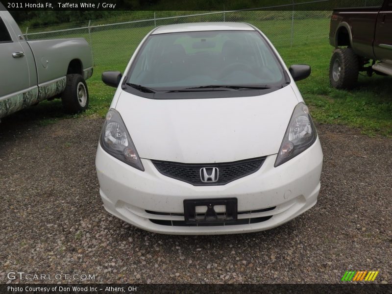 Taffeta White / Gray 2011 Honda Fit