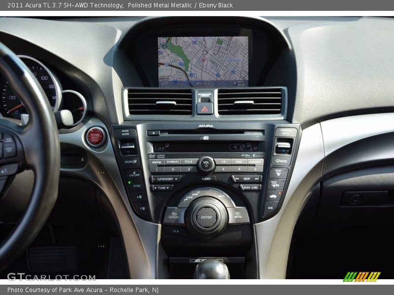 Polished Metal Metallic / Ebony Black 2011 Acura TL 3.7 SH-AWD Technology