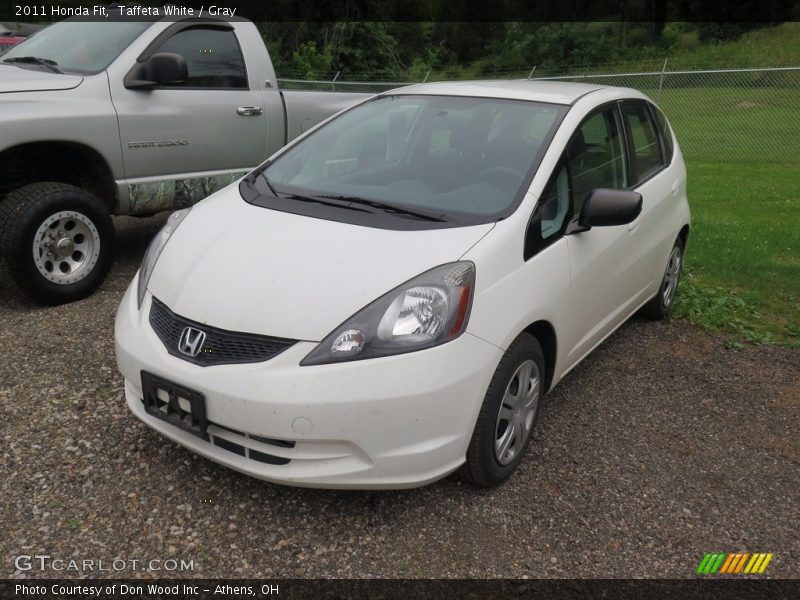 Taffeta White / Gray 2011 Honda Fit