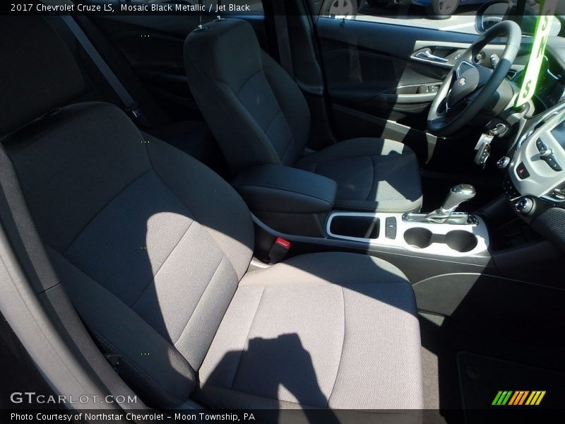 Mosaic Black Metallic / Jet Black 2017 Chevrolet Cruze LS