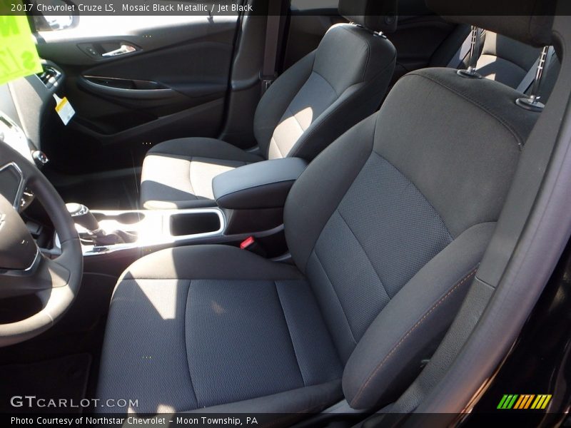 Mosaic Black Metallic / Jet Black 2017 Chevrolet Cruze LS