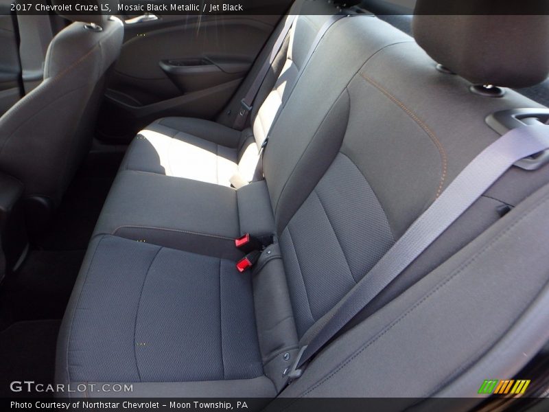 Mosaic Black Metallic / Jet Black 2017 Chevrolet Cruze LS