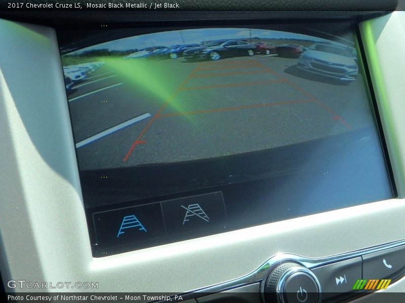 Mosaic Black Metallic / Jet Black 2017 Chevrolet Cruze LS