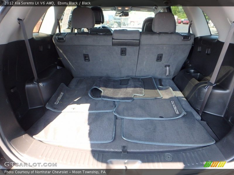 Ebony Black / Black 2012 Kia Sorento LX V6 AWD