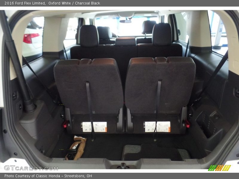 Oxford White / Charcoal Black 2016 Ford Flex Limited