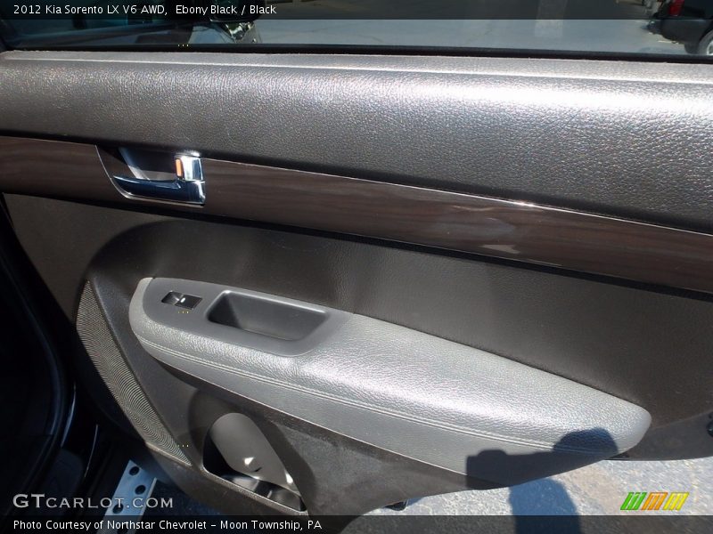 Ebony Black / Black 2012 Kia Sorento LX V6 AWD