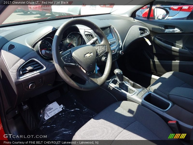 Red Hot / Jet Black 2017 Chevrolet Cruze LT